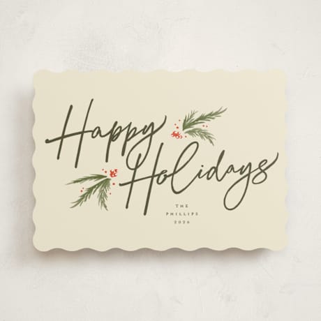 Holiday Non-Photo Cards