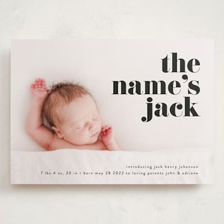 Grand Birth Announcements