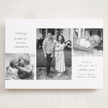 Grand Birth Announcements