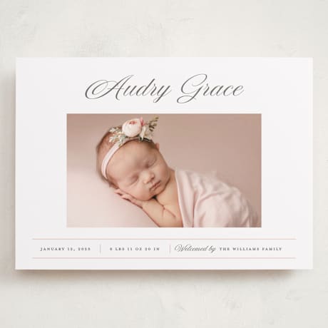 Grand Birth Announcements