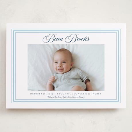 Grand Birth Announcements