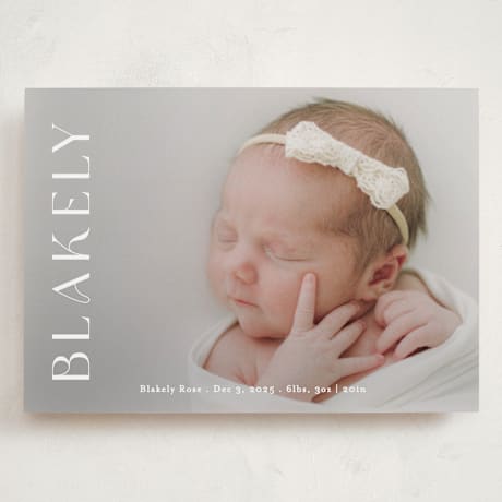 Grand Birth Announcements
