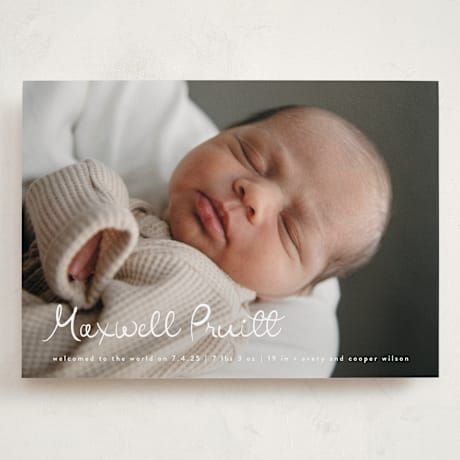 Grand Birth Announcements