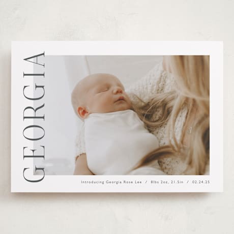 Grand Birth Announcements