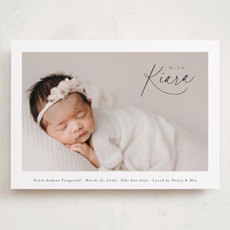 Grand Birth Announcements
