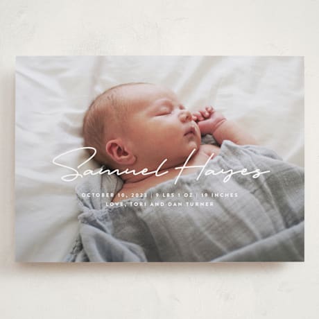 Grand Birth Announcements