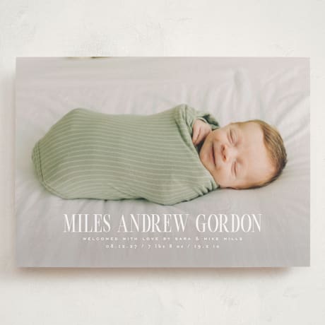 Grand Birth Announcements