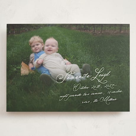 Grand Birth Announcements