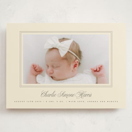 Grand Birth Announcements