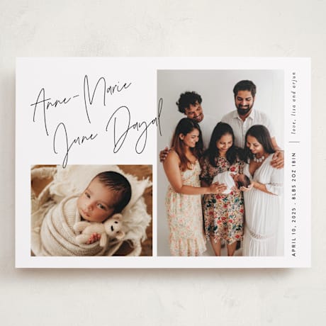 Grand Birth Announcements