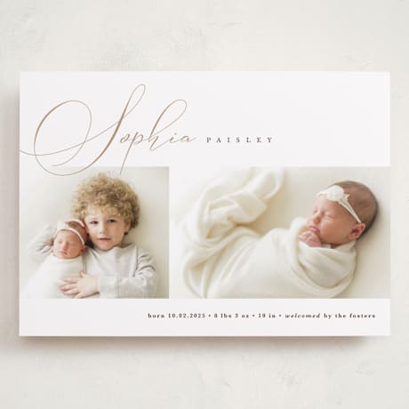 Grand Birth Announcements