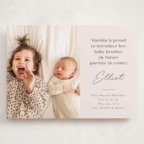 Grand Birth Announcements
