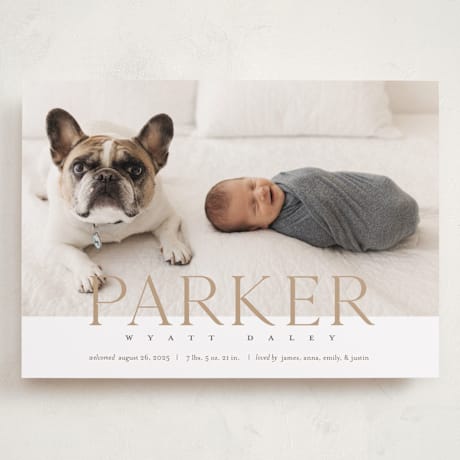 Grand Birth Announcements