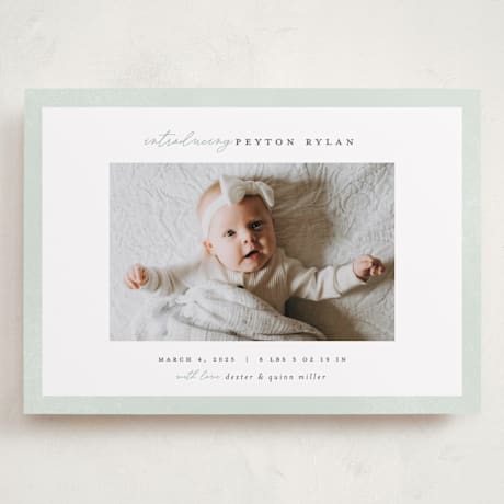 Grand Birth Announcements
