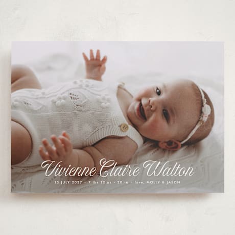 Grand Birth Announcements