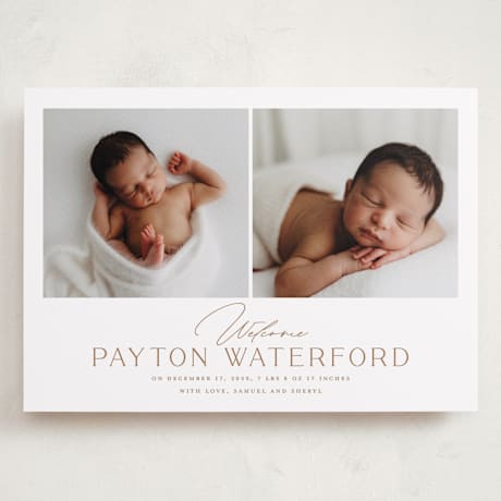 Grand Birth Announcements