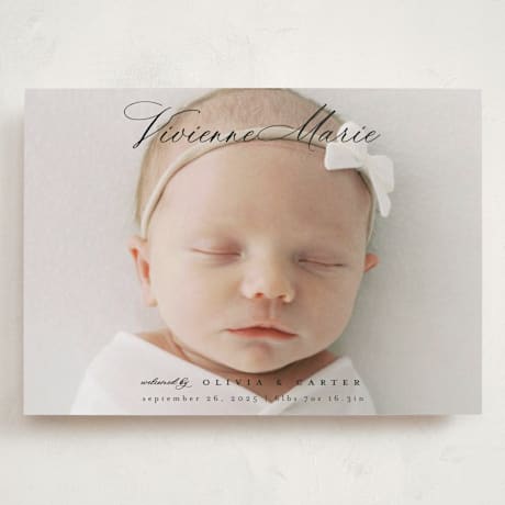 Grand Birth Announcements