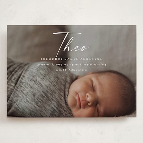 Grand Birth Announcements