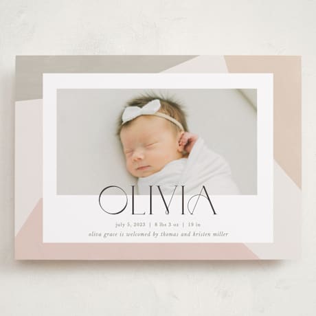 Grand Birth Announcements