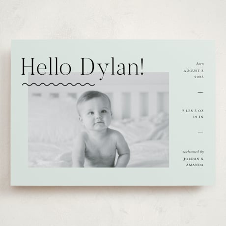 Grand Birth Announcements