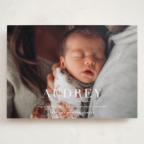 Grand Birth Announcements