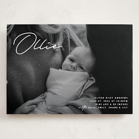 Grand Birth Announcements