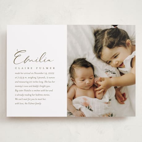 Grand Birth Announcements