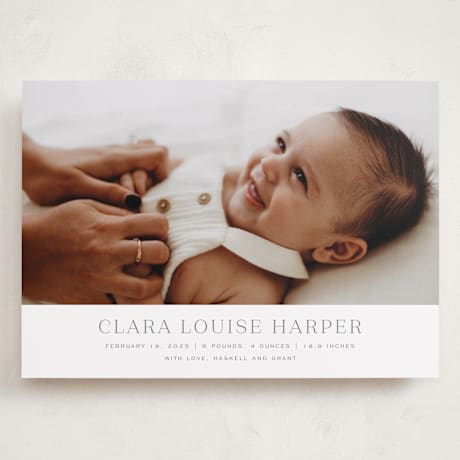 Grand Birth Announcements