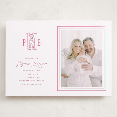 Grand Birth Announcements
