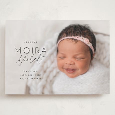Grand Birth Announcements