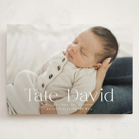 Grand Birth Announcements