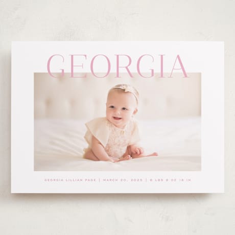 Grand Birth Announcements