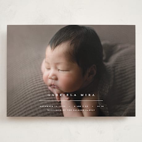 Grand Birth Announcements