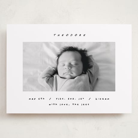 Grand Birth Announcements