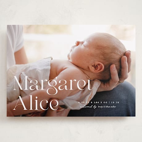 Grand Birth Announcements