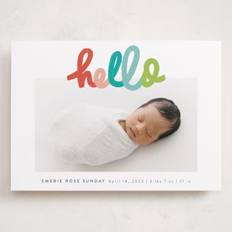 Grand Birth Announcements