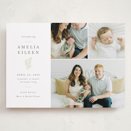 Grand Birth Announcements