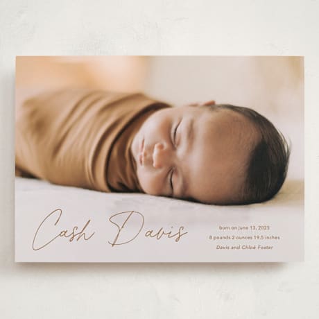 Grand Birth Announcements