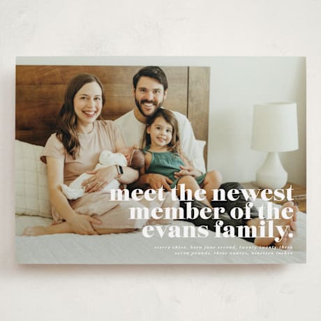 Grand Birth Announcements