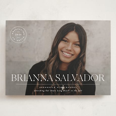 Grand Graduation Announcements