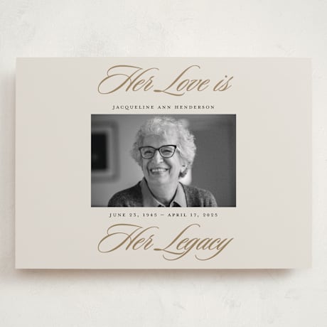 Grand Memorial Cards