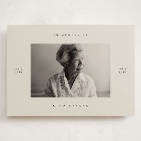 Grand Memorial Cards