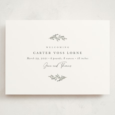 Grand Birth Announcements