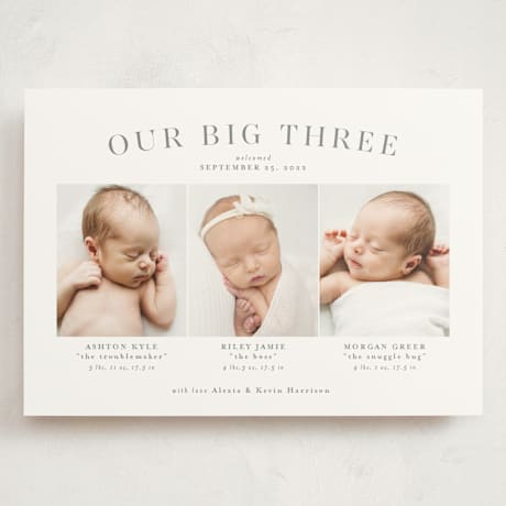 Grand Birth Announcements