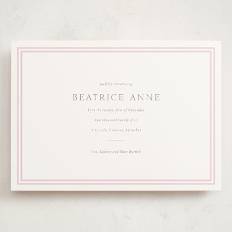 Grand Birth Announcements