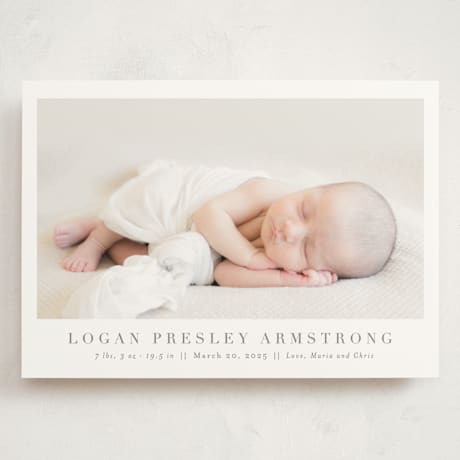 Grand Birth Announcements