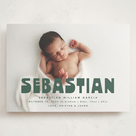 Grand Birth Announcements