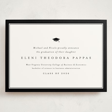 Grand Graduation Announcements