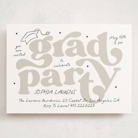 Grand Graduation Party Invitations