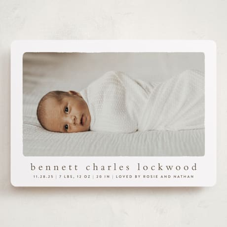 Grand Birth Announcements